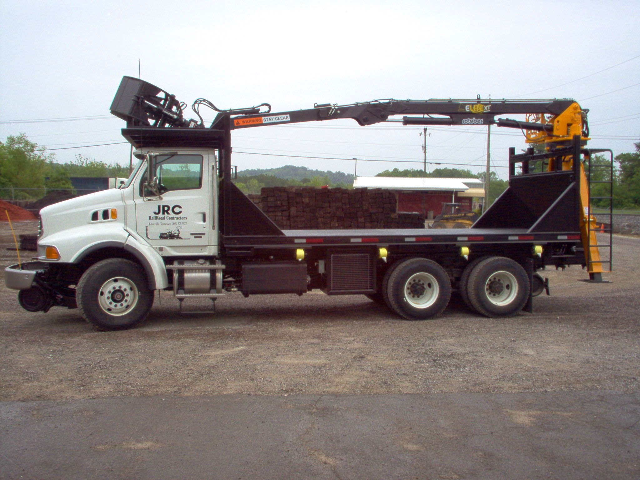 JRC railroad construction project